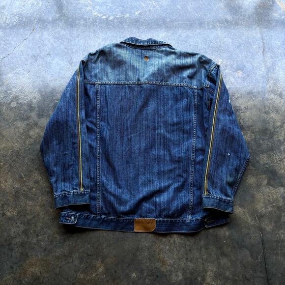 Vintage Y2K‎ Rocawear Embroidered Denim Jean Jacket - Picture 5 of 6